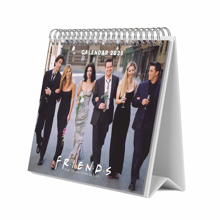 Friends Easel Desk Calendar 2025