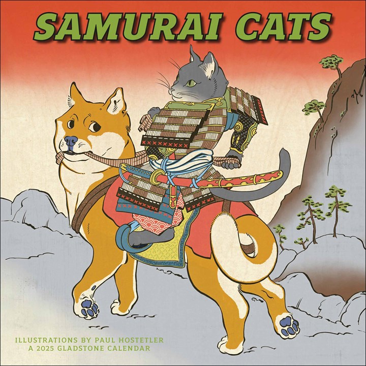 Samurai Cats Calendar 2025