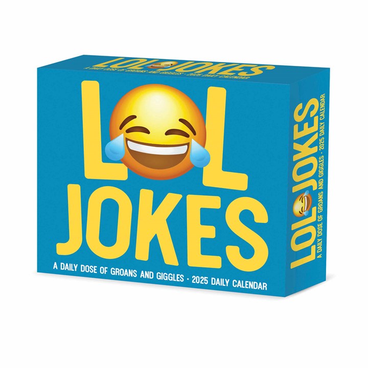 LOL Jokes Desk Calendar 2025