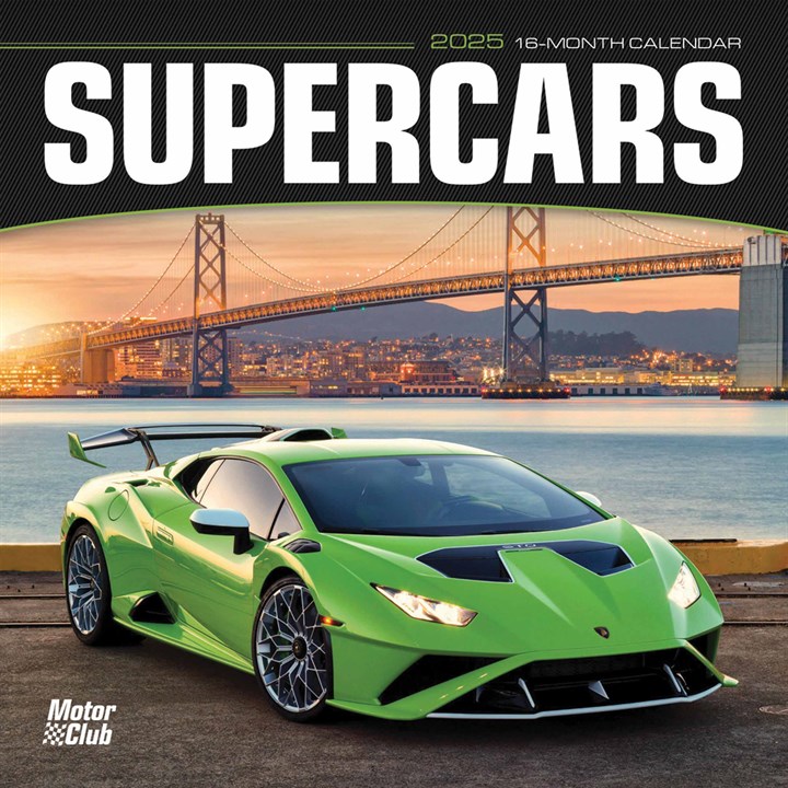 Supercars Mini Calendar 2025