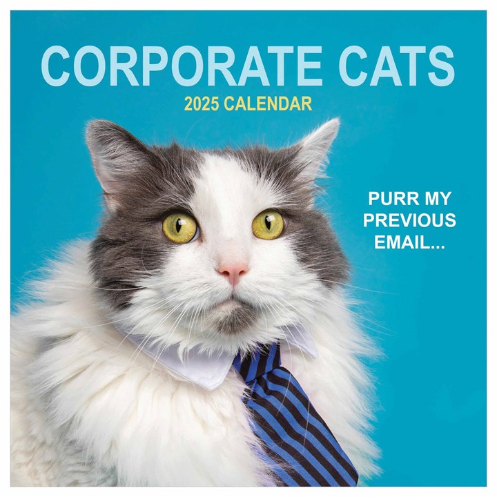 Corporate Cats Calendar 2025