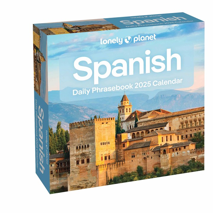 Lonely Planet, Spanish Daily Phrasebook Desk Calendar 2025