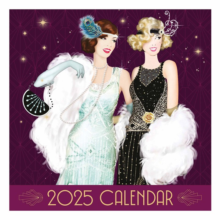 Claire Coxon Art Deco Calendar 2025