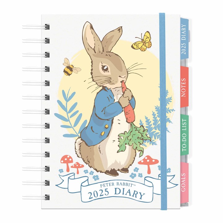 Peter Rabbit Illustrated Organiser A6 Diary 2025