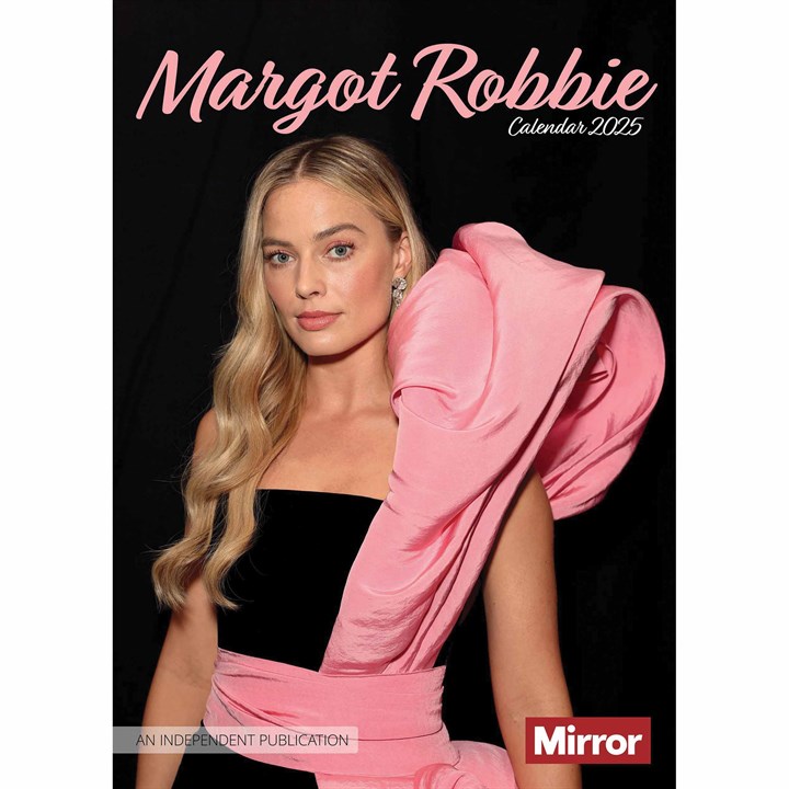 Margot Robbie A3 Calendar 2025