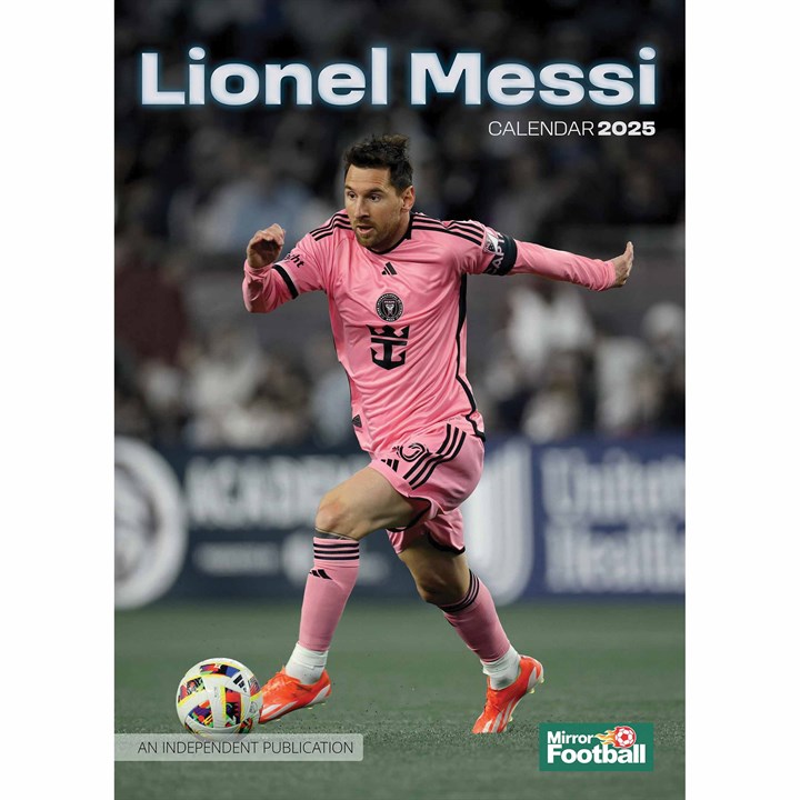 Lionel Messi A3 Calendar 2025