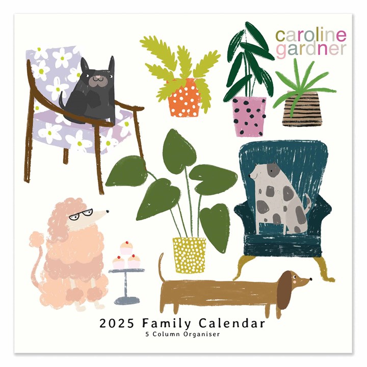 Caroline Gardner, Dogs Family Planner 2025