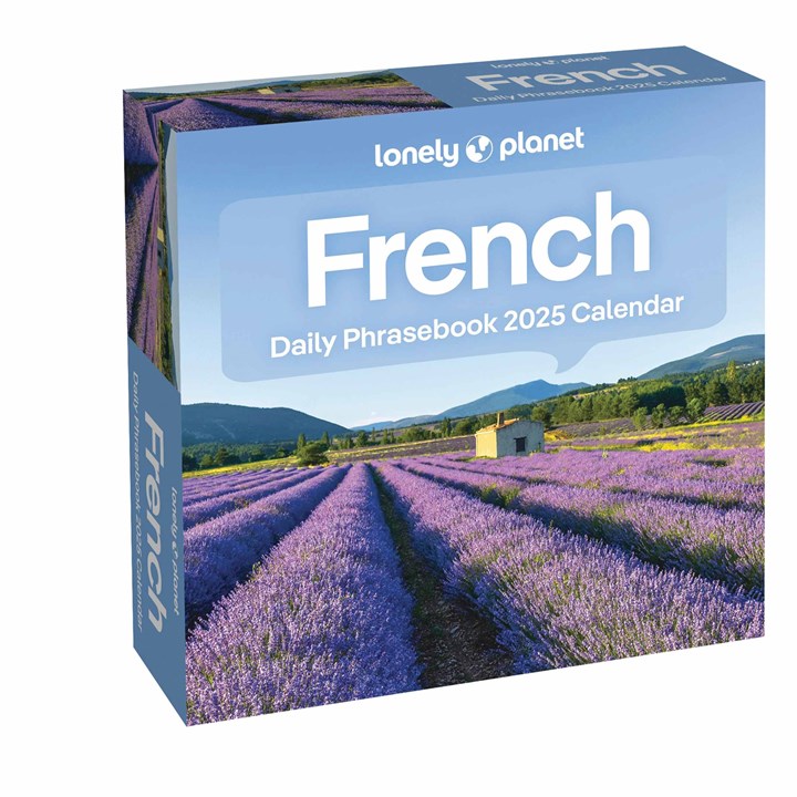 Lonely Planet, French Daily Phrasebook Desk Calendar 2025