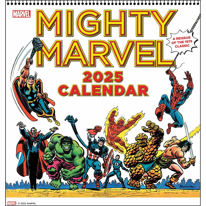 Disney, Mighty Marvel Calendar 2025