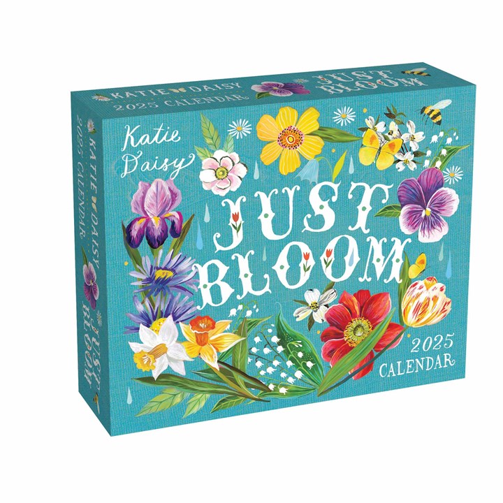 Katie Daisy, Just Bloom Desk Calendar 2025