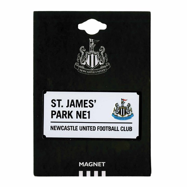 Newcastle United FC Street Sign Magnet