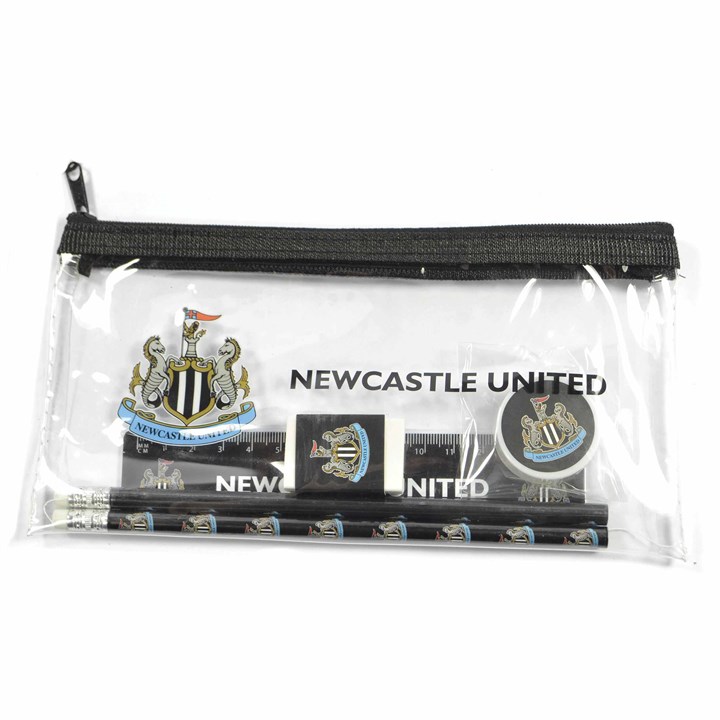 Newcastle United FC Pencil Case Stationery Set