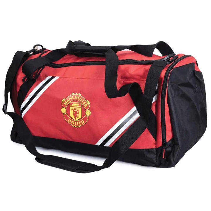 Manchester United FC Core Stripe Duffle Bag