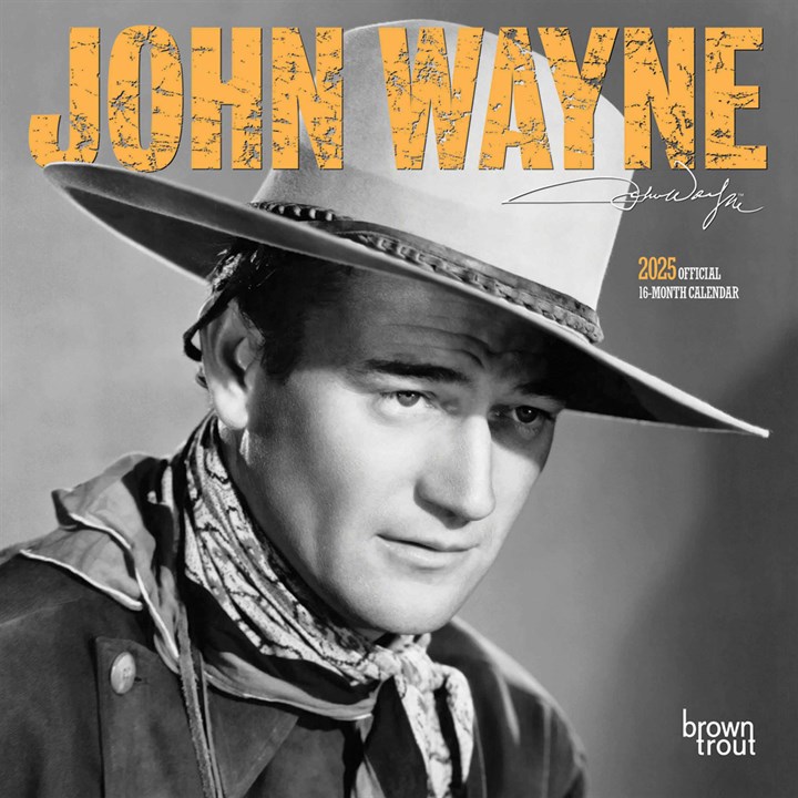 John Wayne Mini Calendar 2025