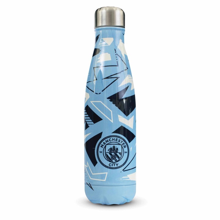 Manchester City FC Patten Water Bottle