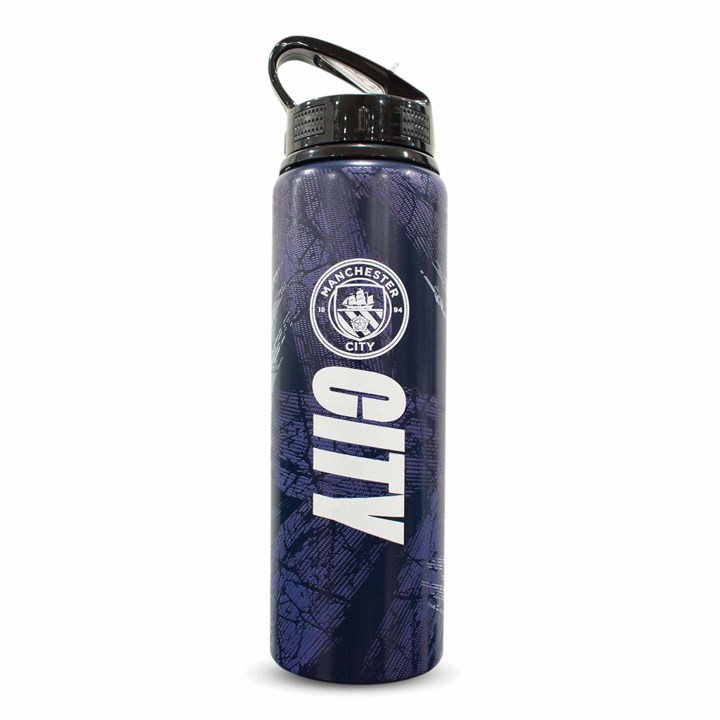 Manchester City FC Print Water Bottle