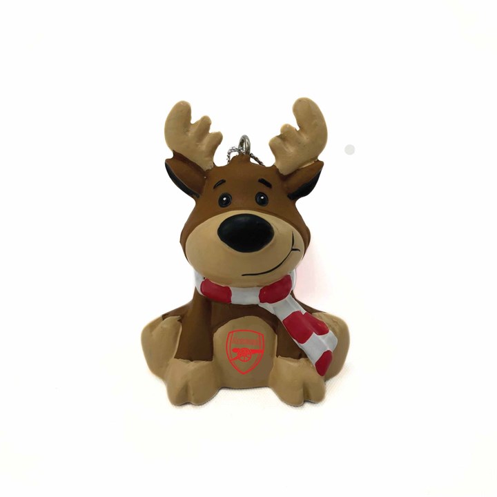 Arsenal FC Reindeer Ornament