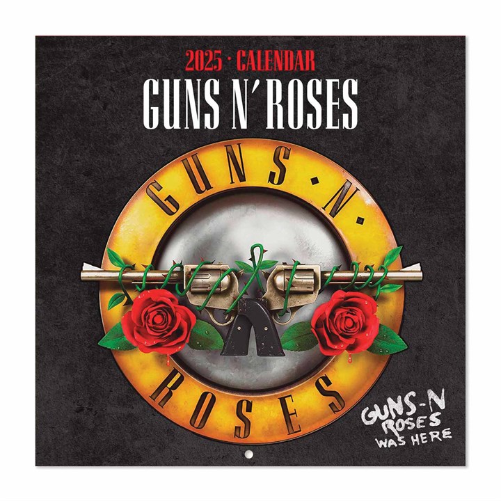 Guns N Roses Calendar 2025