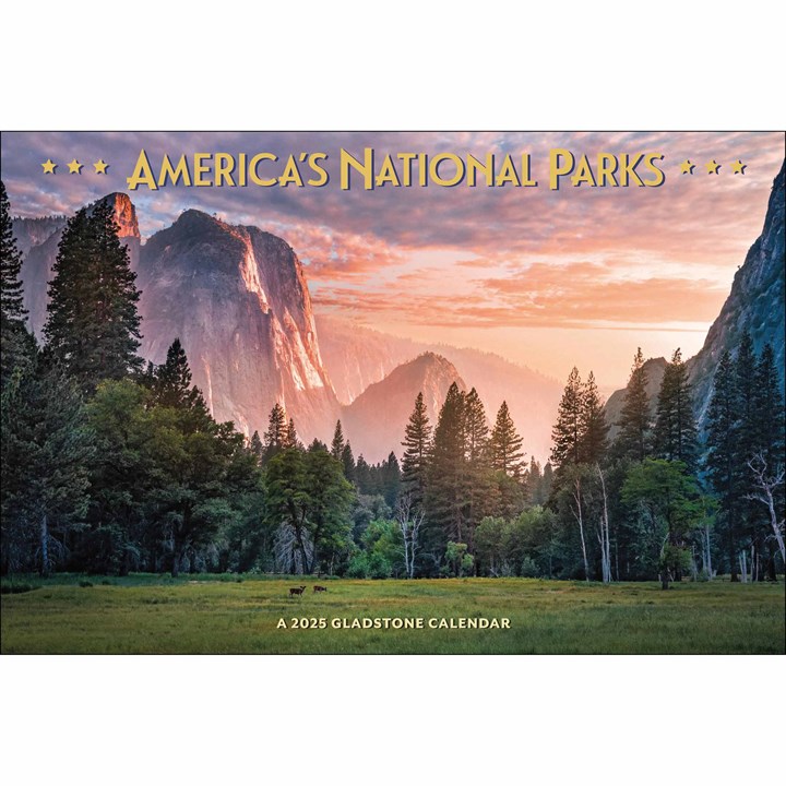 American National Parks Deluxe Calendar 2025