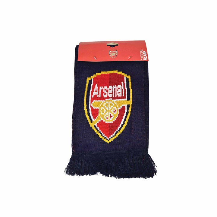 Arsenal FC Gunners Navy Scarf