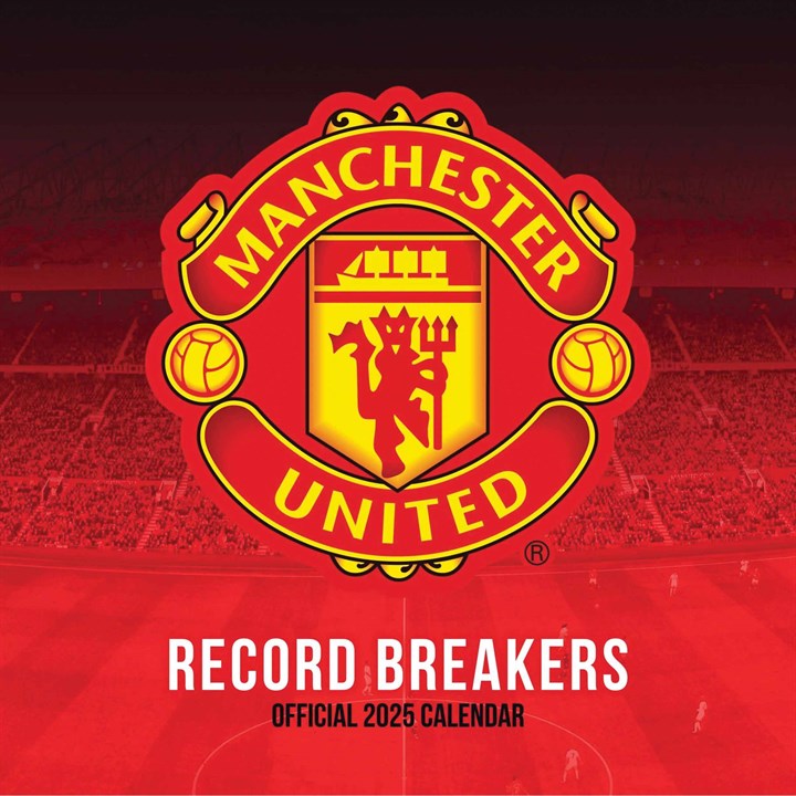 Manchester United FC Record Breakers Calendar 2025