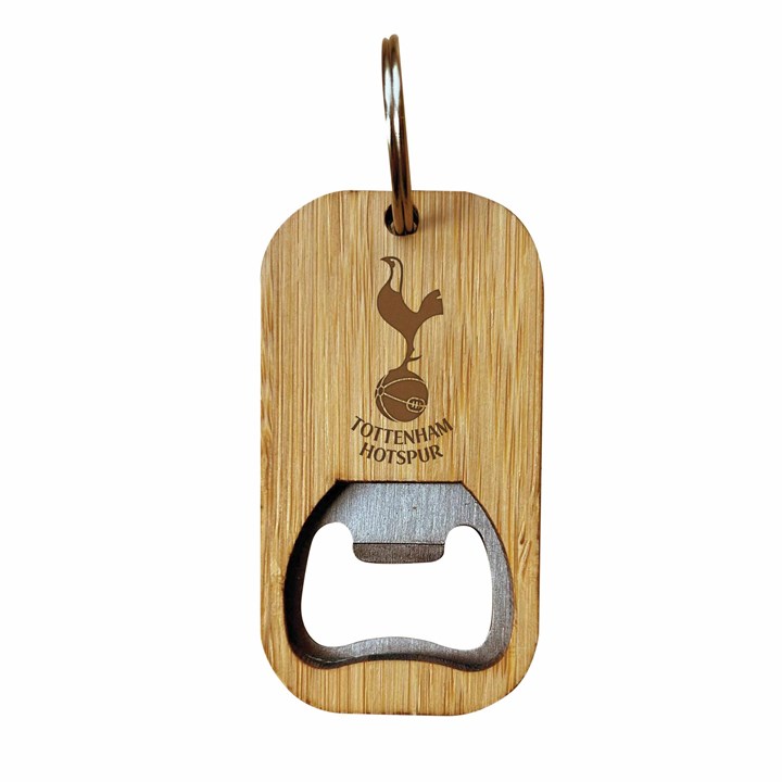 Tottenham Hotspur FC Bamboo Keyring Bottle Opener