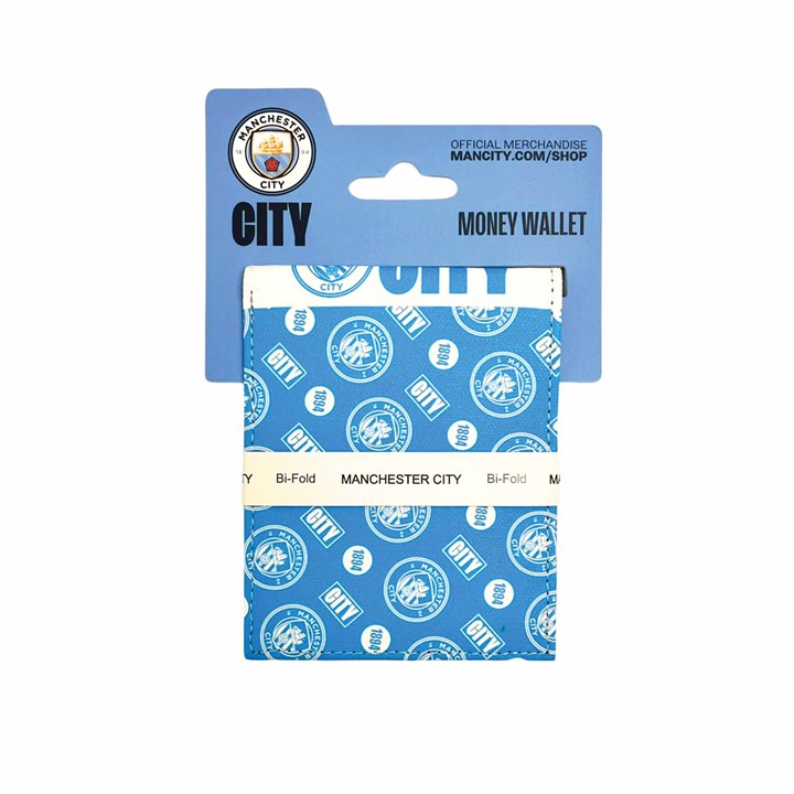 Manchester City FC Canvas Print Bifold Wallet