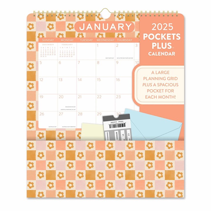 Very Vintage Deluxe Pocket Calendar 2025