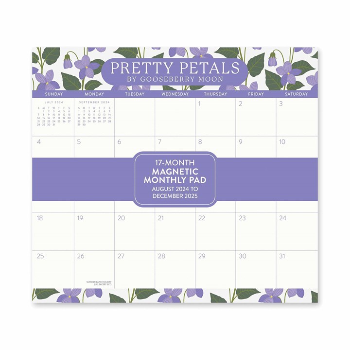 Pretty Petals Magnetic Pad 2024 - 2025