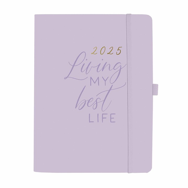 Best Life Vegan Leather A5 Diary 2025