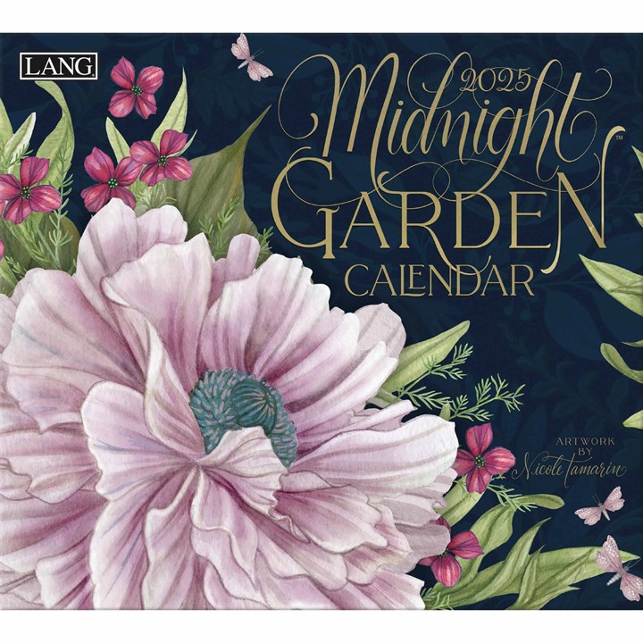 Midnight Garden Deluxe Calendar 2025