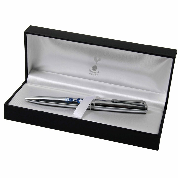 Tottenham Hotspur FC Logo Chrome Pen in Gift Box