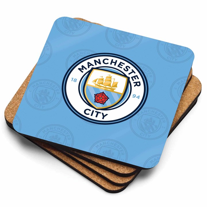 Manchester City FC Cork Coasters