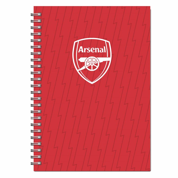 Arsenal FC Spiral Crest A5 Notebook