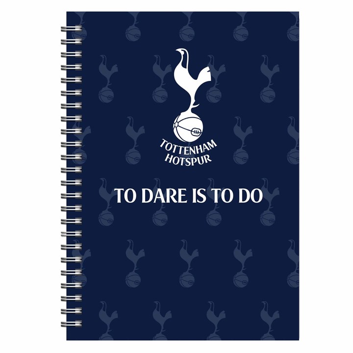 Tottenham Hotspur FC Spiral Crest A5 Notebook