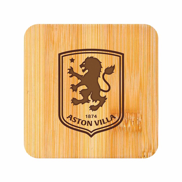 Aston Villa FC Bamboo Coaster