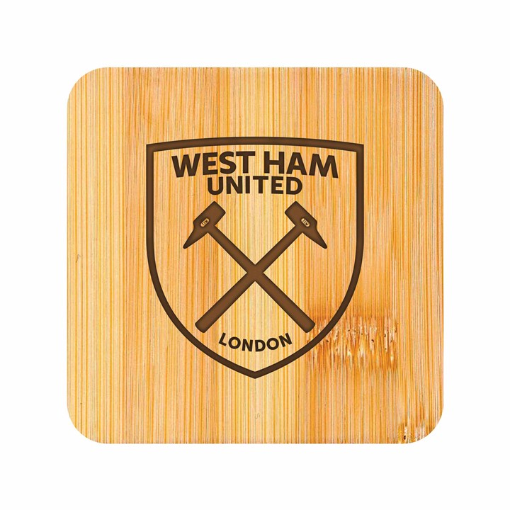 West Ham FC Bamboo Coaster