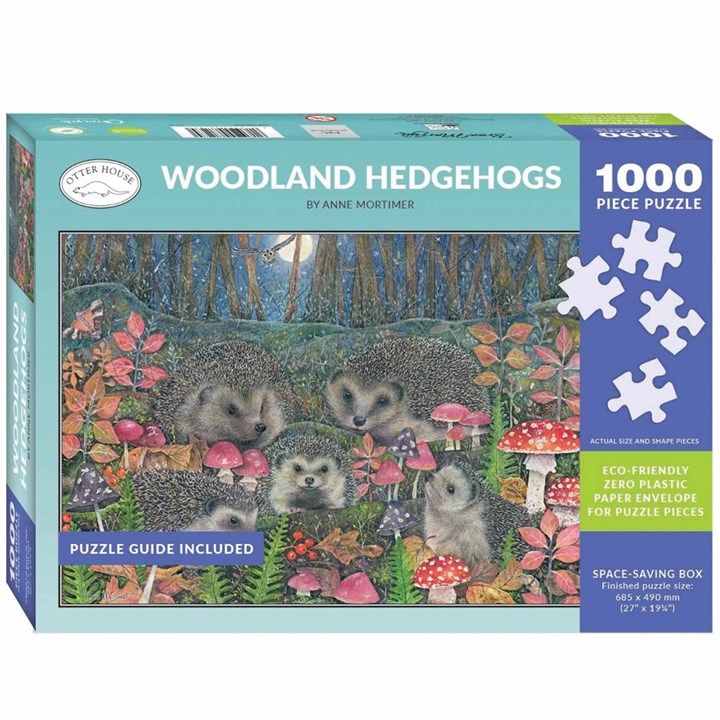 Woodland Hedgehogs Jigsaw