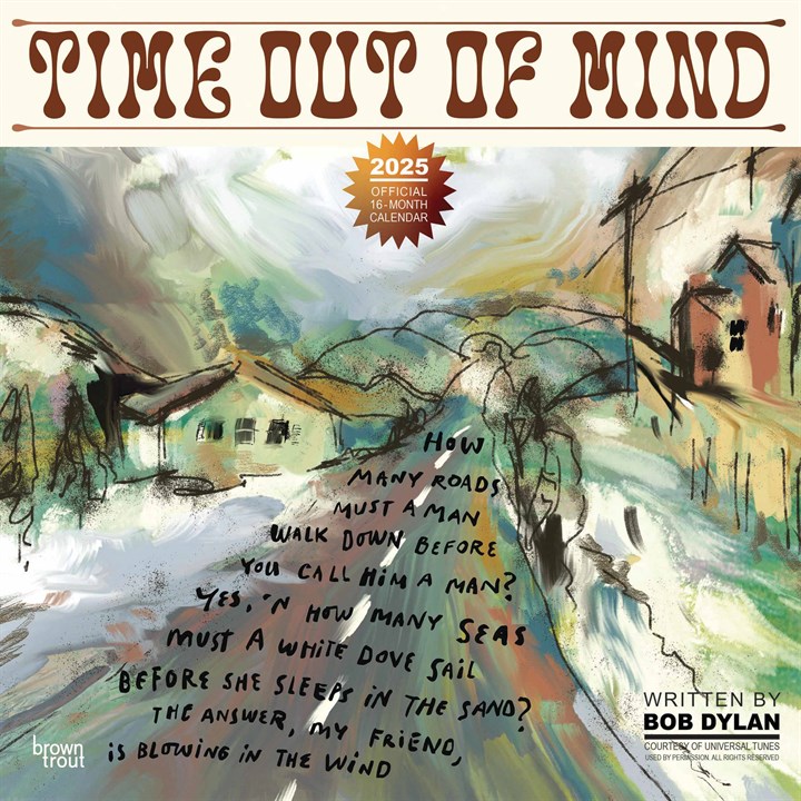 Bob Dylan, Time Out Of Mind Calendar 2025