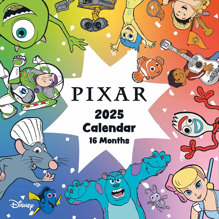 Disney, Pixar Calendar 2025