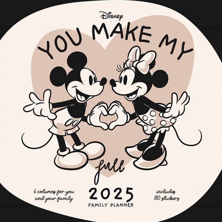 Disney, Mickey Mouse Family Planner 2025