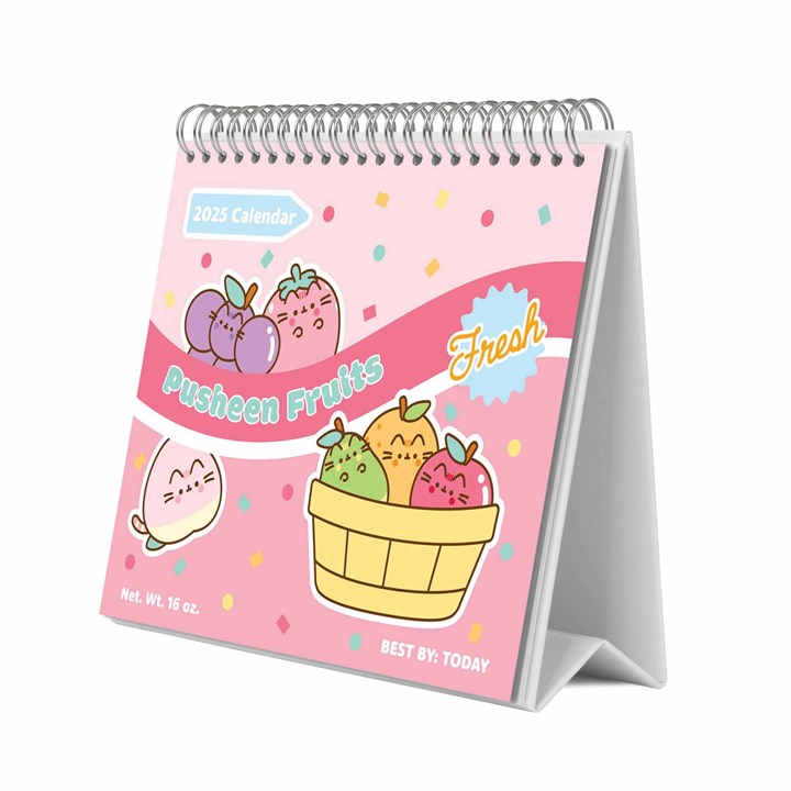 Pusheen Easel Desk Calendar 2025