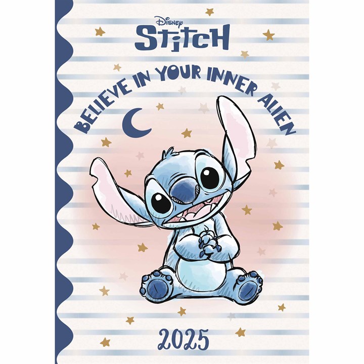 Disney, Stitch A5 Diary 2025