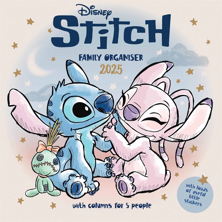 Disney, Stitch Family Planner 2025