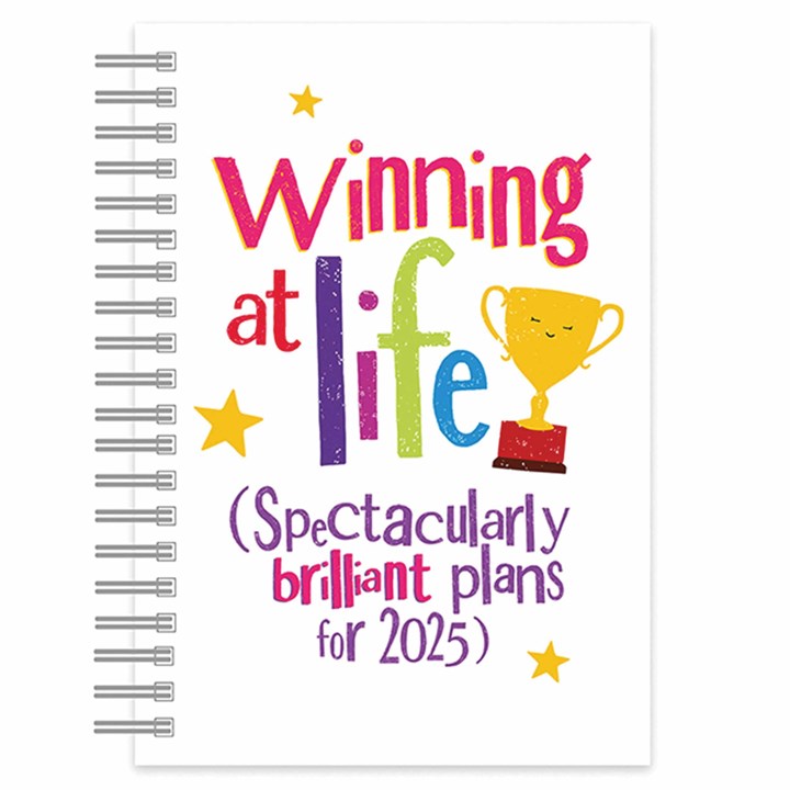 Bright Side, Winning at Life A5 Diary 2025