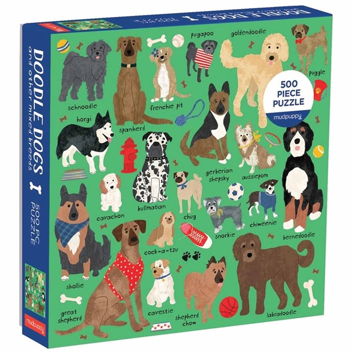 Galison, Doodle Dogs Jigsaw