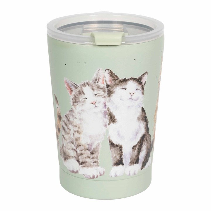 Wrendale Designs, Feline Friends Thermal Travel Mug