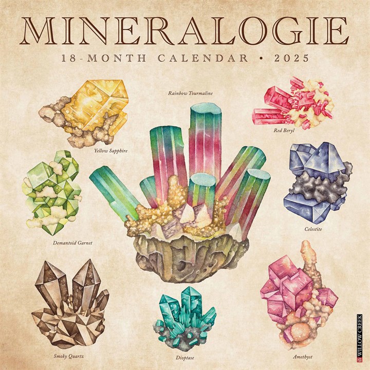 Mineralogie Calendar 2025