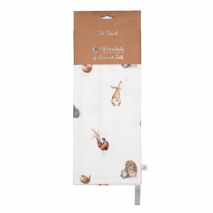 Wrendale Designs, Woodland Creatures Tea Towel