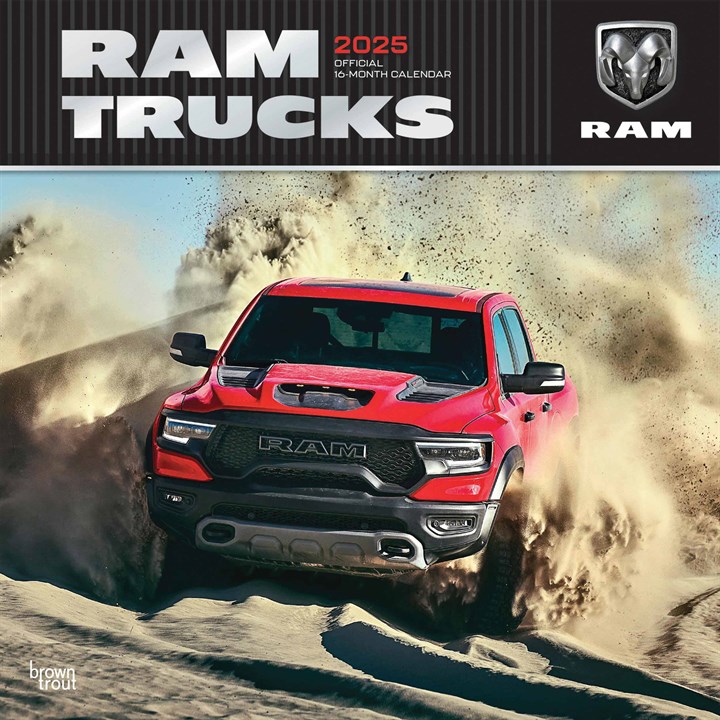 Ram Trucks Calendar 2025